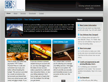 Tablet Screenshot of edsinet.com